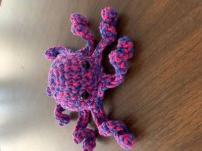 Pink and Blue Octopus Stuft Animal