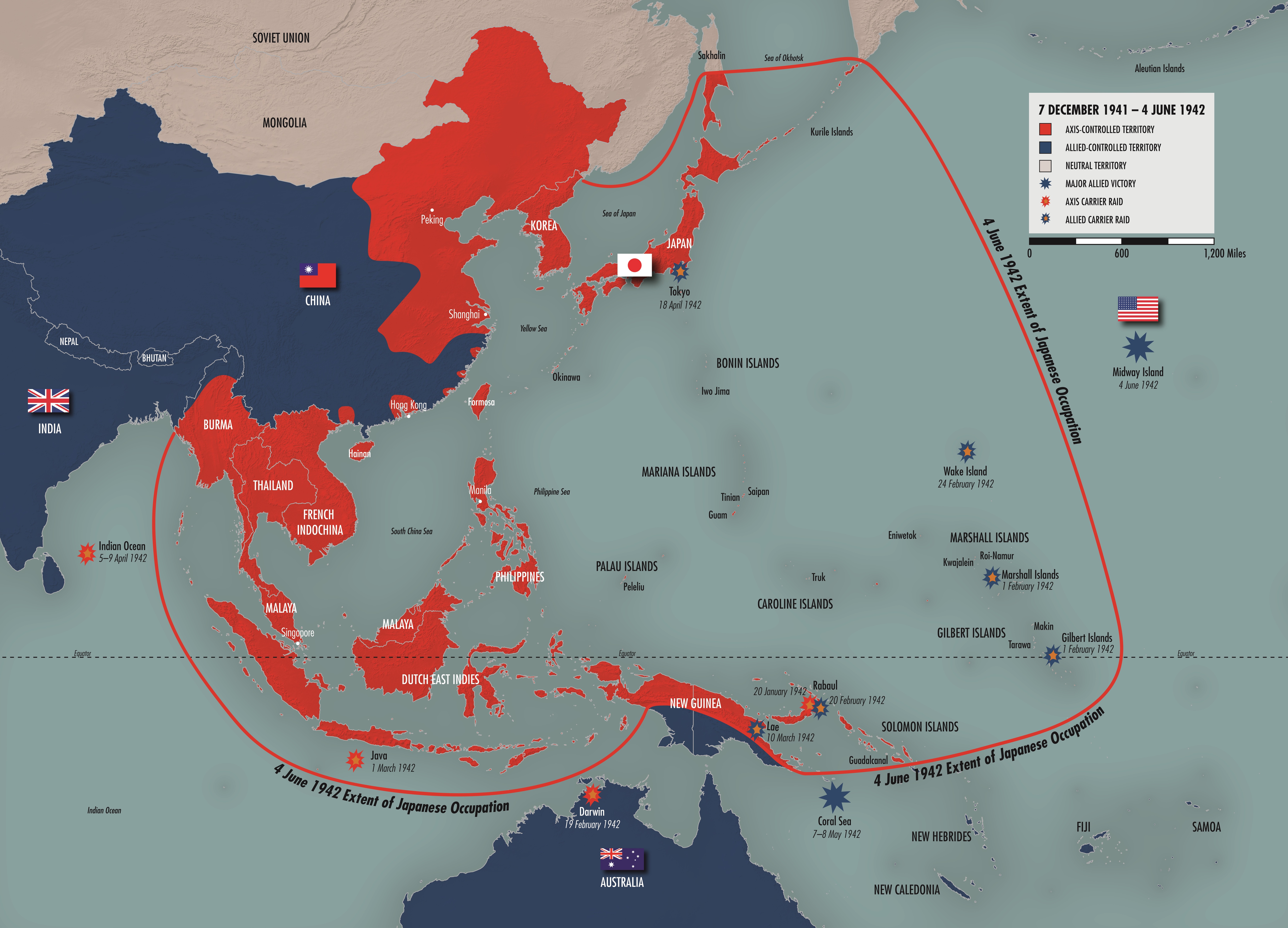 Japanese Empire 1942