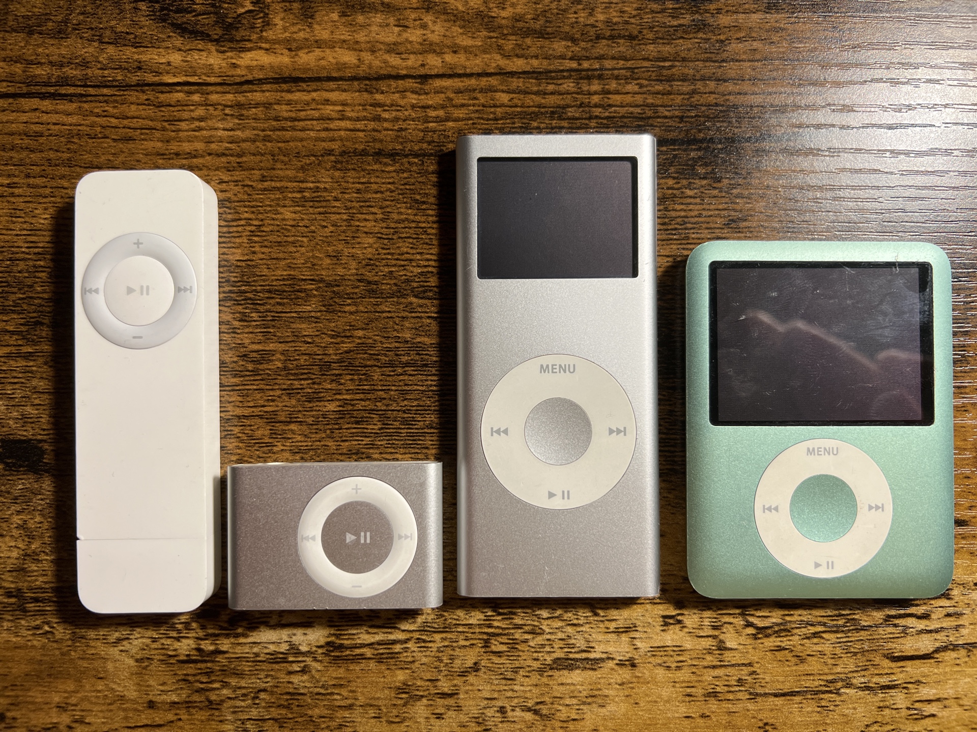 styles of iPods