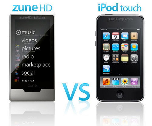 Zune and iPod