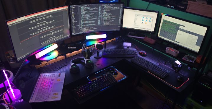 Temp photo of my desk