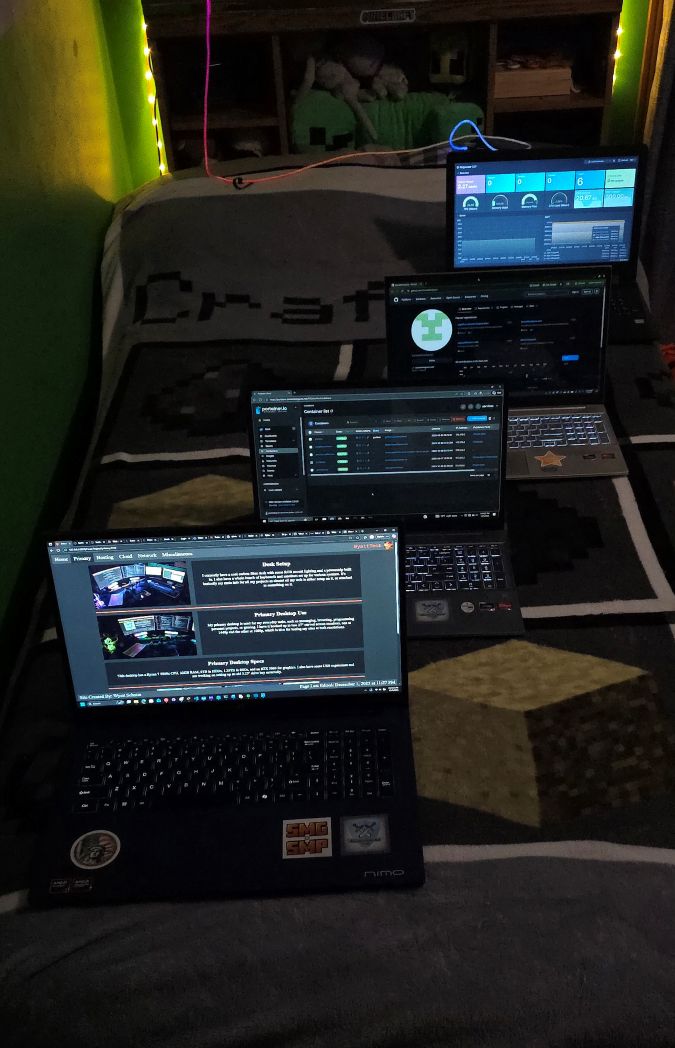 Image of my laptops.