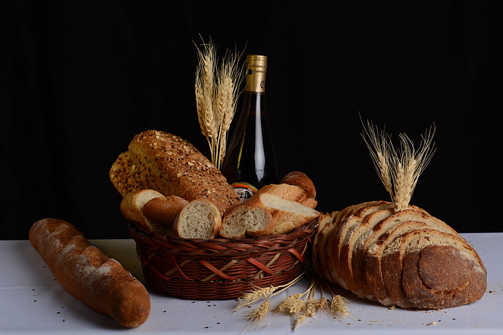 basket of bread